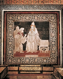 ITALY. Siena. Cathedral. Hermes Trismegistus ITALY. Siena. Cathedral. Hermes Trismegistus