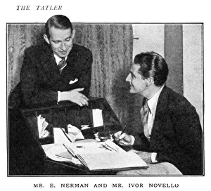 Ivor Novello (right) Ivor Novello (right)