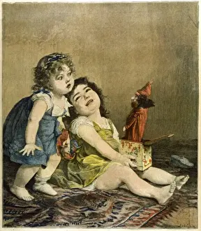 Children's Entertainment History Prints: Jack in the Box 1891
