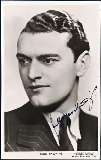 Jack Hawkins Signed Print