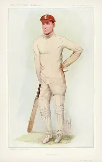 English Cricket Players Prints: Jack Hobbs