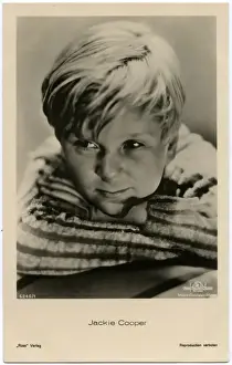 Vintage Entertainment History Prints: Jackie Cooper