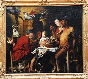 Jacob Jordaens (1593 A?i? 1678). Flemish Baroque painter. T Jacob Jordaens (1593 A?i? 1678). Flemish Baroque painter. T