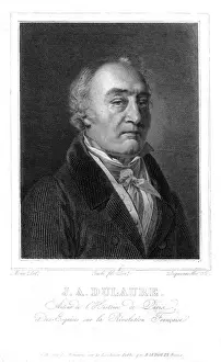 Jacques Antoine Dulaure Print, French Archeologist