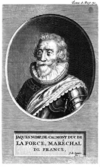 Jacques De La Force Print - French Military Commander