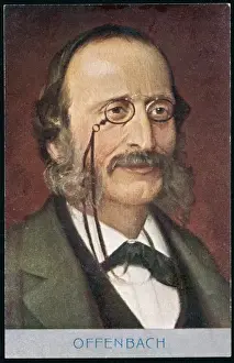 19th Century Music Prints: Jacques Offenbach