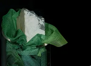 Jadarite Specimen Print: A Mineral Similar to Kryptonite