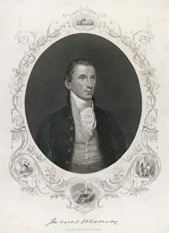 19th Century Leaders Prints: James Monroe / Anon