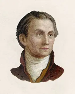 Old Master Prints Collection Prints: James Monroe / Scrap