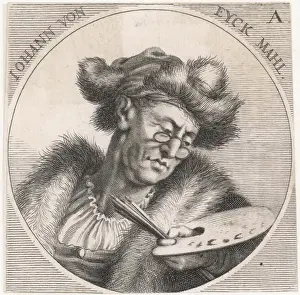 Historical Art Pieces Prints: Jan Van Eyck / Circular