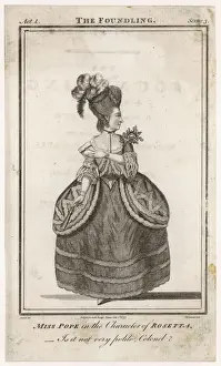 British Theatre History Images Prints: Jane Pope as Rosetta