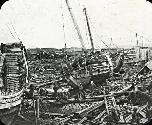 Japan - The effects of a Typhoon (or storm) Japan - The effects of a Typhoon (or storm)
