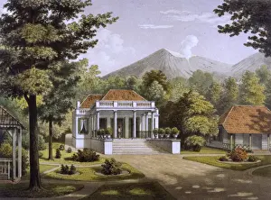 Java/Djakarta 1882 Print: Governor General's Residence
