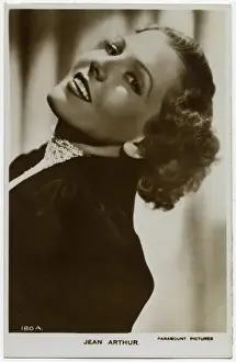 Famous Female Entertainers Prints: Jean Arthur