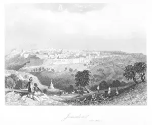 Biblical History Illustrations Prints: Jerusalem