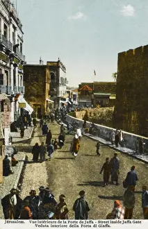 Jerusalem Street Scene Prints: Jerusalem / Jaffa Gate