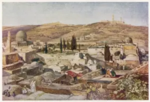 Temple Mount Israel Prints: Jerusalem / Temple 1912