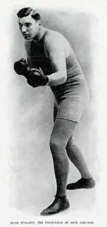 Jess Willard Print, Pottawatomie Giant, 1915