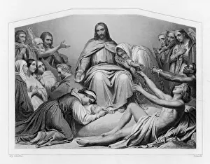 19th Century Christian Art Prints: Jesus (Scheffer)
