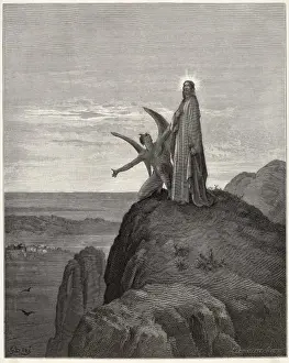 Christian Art Prints: Jesus Temptation
