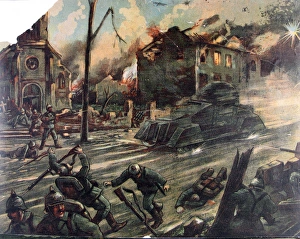 Jigsaw puzzles of six WWI French battle scenes Jigsaw puzzles of six WWI French battle scenes