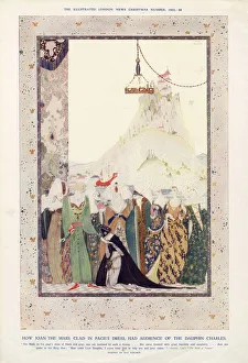 Joan of Arc - How Joan the Maid, clad in Page's Dress, had audience of the Dauphin Joan of Arc - How Joan the Maid, clad in Page's Dress, had audience of the Dauphin