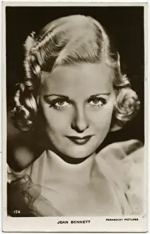 Vintage Television Personalities Prints: Joan Bennett