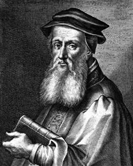 John Bale, circa 1550, Print