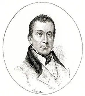 German Pianist Composer Prints: John Baptist Cramer / Oval
