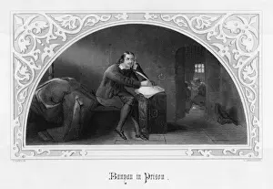 Historical Figure Prints: John Bunyan / In Prison