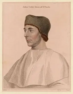 HenryVIII Prints: John Colet Print - Portrait of the Dean