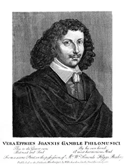 John Gamble Print, British musician