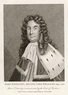 18th Century British Politics Prints: John Hamilton