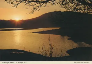 Prints of Camlough Sunset, Co. Armagh, N.I. by N.I. Tourist Board County Armagh Prints: Camlough Sunset Print, Co. Armagh, N.I