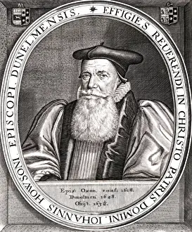 John Howson Bishop of Durham Print 1557-1632
