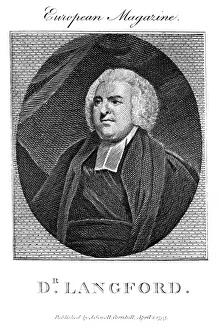John Langford Print, Engraving