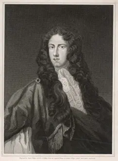 John Michell Print, Engraving of an Oxford Academic