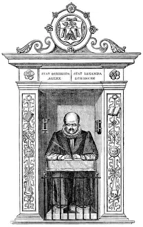 John Stow's Monument Print: Worshipful Company of Merchant Taylors