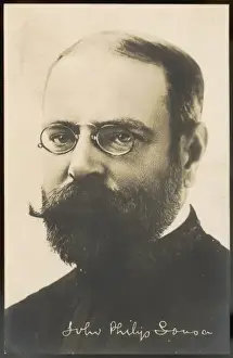 Print of John Philip Sousa, The March King