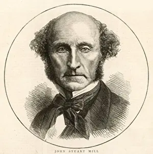John Stuart Mill Prints: Js Mill (Graphic)