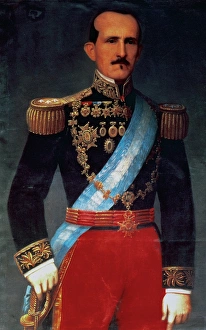 Juan Jose Flores (1800-1864). Portrait Juan Jose Flores (1800-1864). Portrait