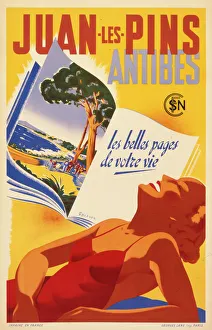 Juan les Pins travel posters Juan les Pins travel posters