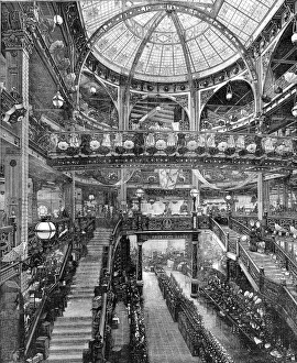 Jules Jaluzot & Co. Store, Paris, 1884 Jules Jaluzot & Co. Store, Paris, 1884