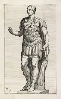 Historical Figures In Art Prints: Julius Caesar (Statue)