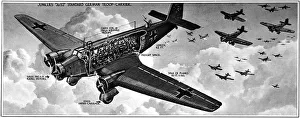 Junkers 52 Aircraft; Second World War, 1940 Junkers 52 Aircraft; Second World War, 1940