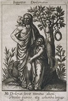 Ancient Greek Gods Artwork Prints: Jupiter Dodoneus