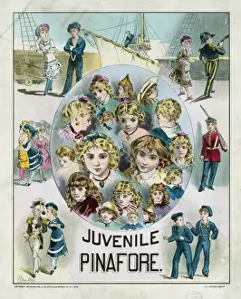 Gilbert And Sullivan Posters Prints: Juvenile pinafore
