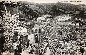 Kabyle Village Interior - Northern Algeria Kabyle Village Interior - Northern Algeria