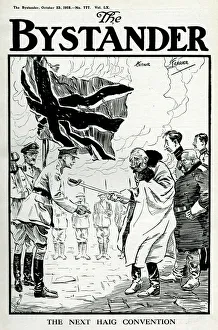 The Kaiser handing over his sword to Douglas Haig The Kaiser handing over his sword to Douglas Haig