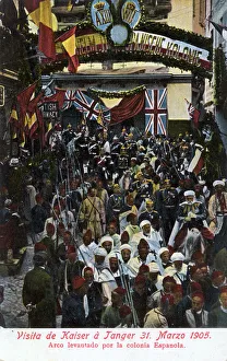 Kaiser William II of Germany - Tangier, Morocco Kaiser William II of Germany - Tangier, Morocco